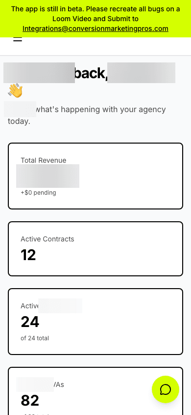 Sidekick CRM mobile preview